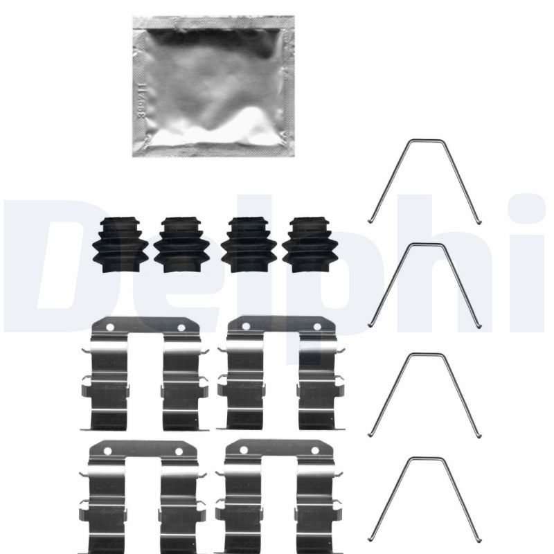 DELPHI DELLX0739 Rögzítő készlet fékbetéthez