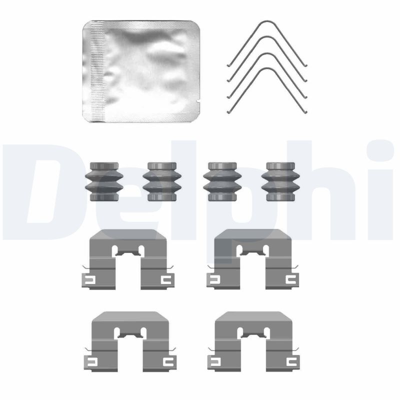 DELPHI DELLX0764 Rögzítő készlet fékbetéthez