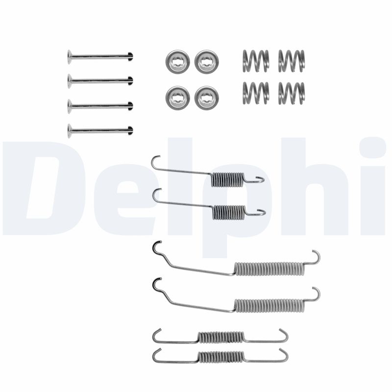 DELPHI LY1102 Tartozék készlet fékpofához, rugókészlet