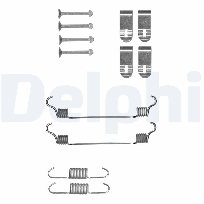 DELPHI LY1400 Tartozék készlet fékpofához, rugókészlet