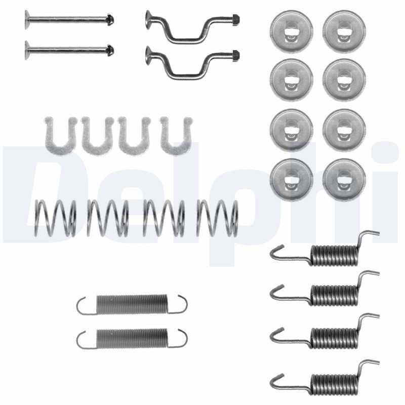 DELPHI LY1408 Tartozék készlet fékpofához, rugókészlet