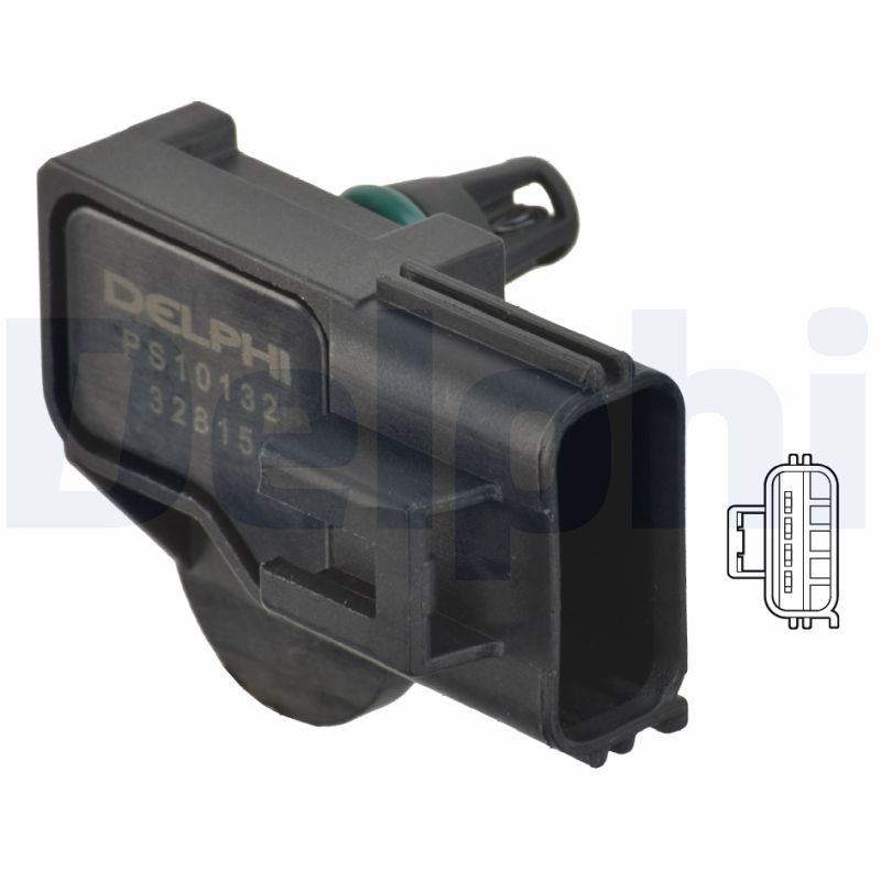 DELPHI PS10132 Szívócső nyomás érzékelő, map szenzor