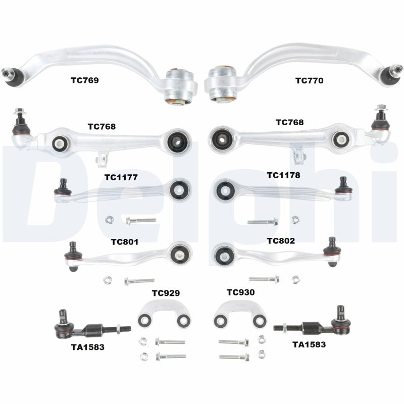 DELPHI TC1300KIT Lengőkar szett, készlet