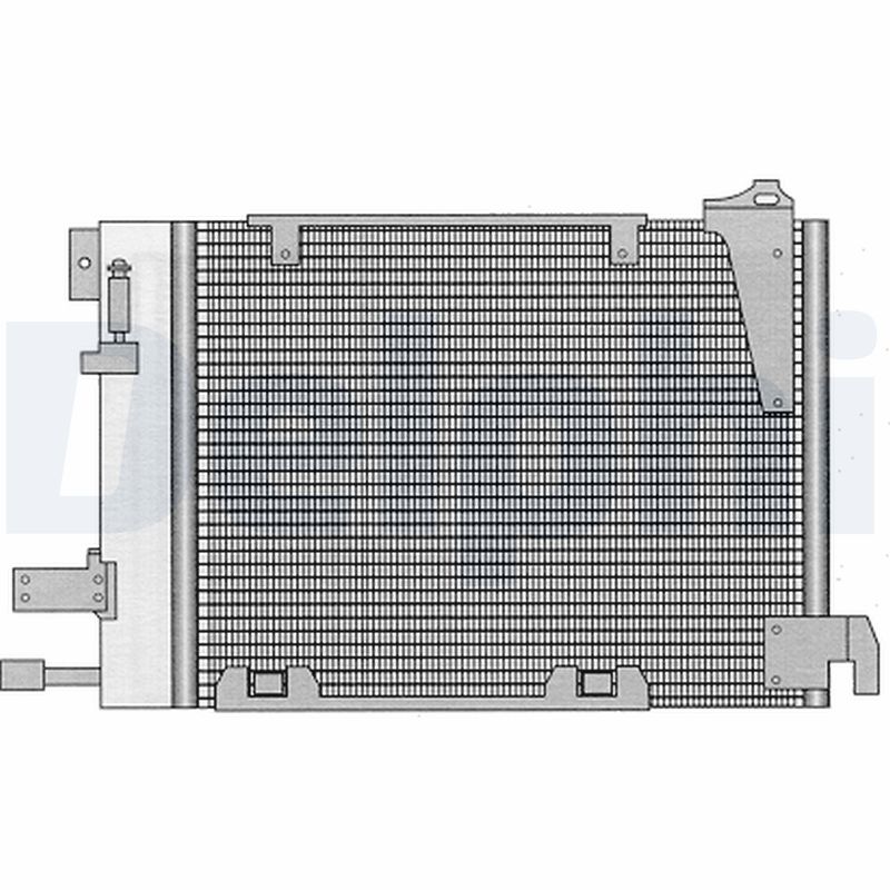 DELPHI DLP TSP0225221 Klímakondenzátor, klímahűtő