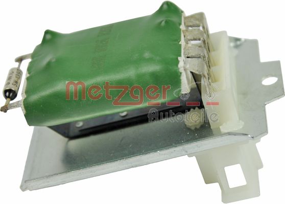 METZGER 0917165 Vezérlő, előtétellenállás fűtőmotor-hűtőmőtor