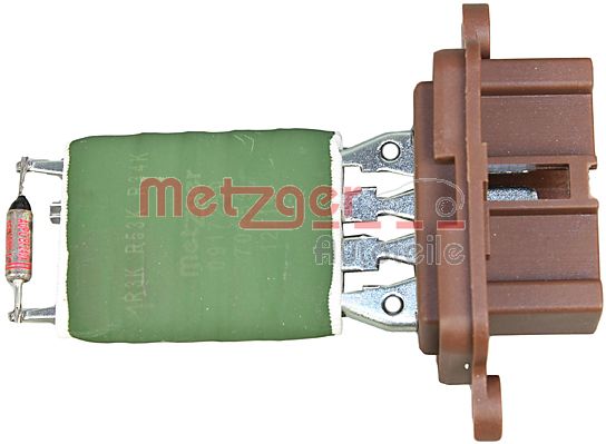 METZGER 0917259 Vezérlő, előtétellenállás fűtőmotor-hűtőmőtor