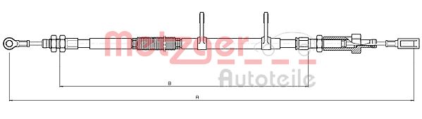 METZGER 10.4740 10.4740 HUZAL, RÖGZÍTOFÉK - METZGER