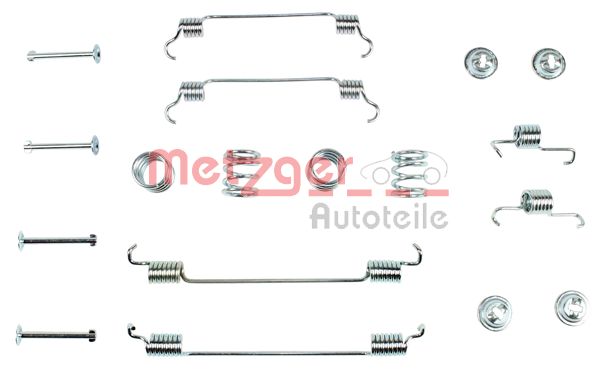 METZGER 105-0034 Tartozék készlet fékpofához, rugókészlet