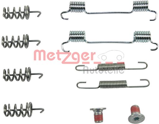 METZGER 105-0874 Tartozék készlet fékpofához, rugókészlet