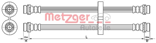 METZGER 4110312 4110312 FÉKCSO - METZGER