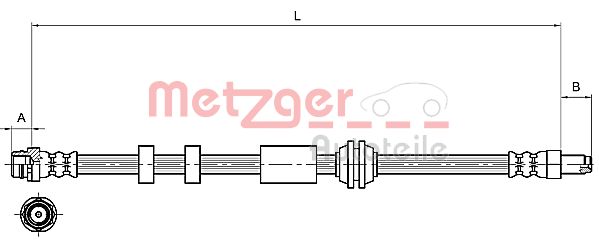 METZGER 4111216 4111216 FEKCSO - METZGER