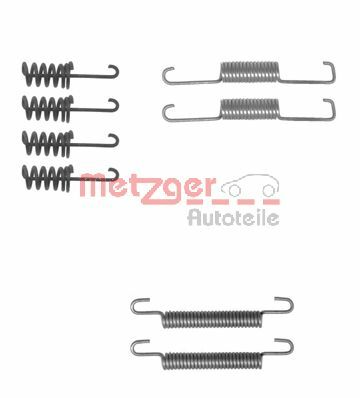 METZGER 105-0774 Tartozék készlet fékpofához, rugókészlet