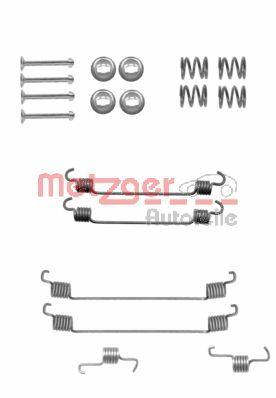 METZGER 105-0820 Tartozék készlet fékpofához, rugókészlet