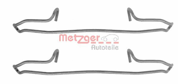 METZGER 109-1159 Rögzítő készlet fékbetéthez