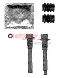 METZGER 113-1424X Féknyereg csúszka porvédő