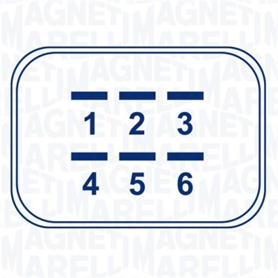 MAGNETI MARELLI 1001075448 350103645000 - ablakemelő