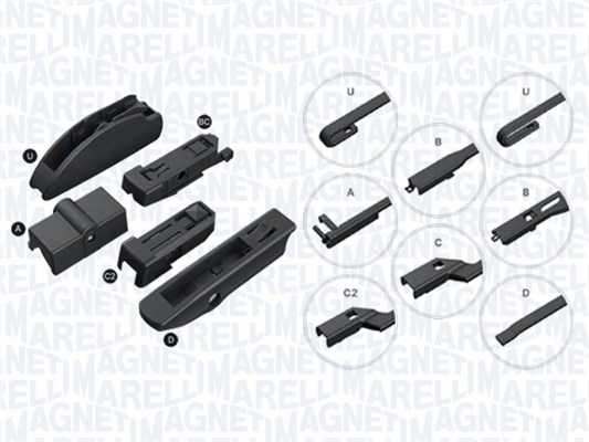 MAGNETI MARELLI MMAMFQ700 Ablaktörlő lapát