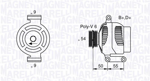 QWP 1001305766 WGE189 - generátor