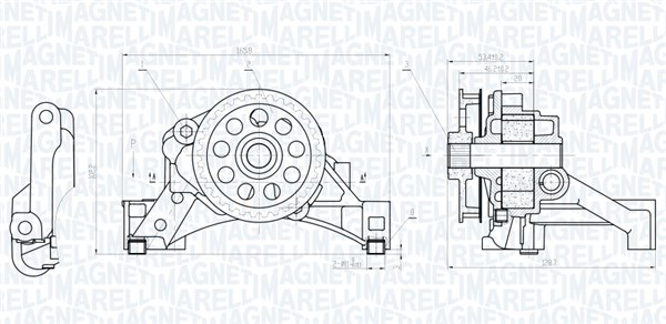 MAGNETI MARELLI MMAOP0010 olajaszivattyú