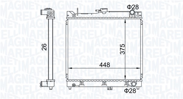 MAGNETI MARELLI MAR 350213192700 HŰTŐ