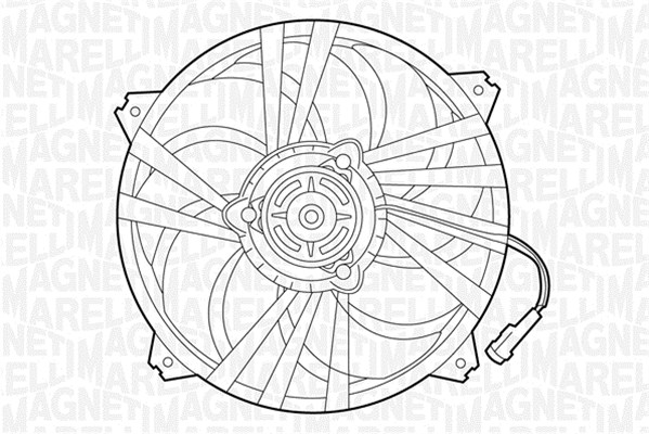 MAGNETI MARELLI MAR 069422292010 Ventillátor, hűtőventillátor, ventillátor motor hűtőrendszerhez