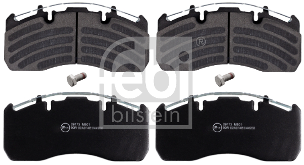 FEBI 16906F Fékbetét készlet, tárcsafék