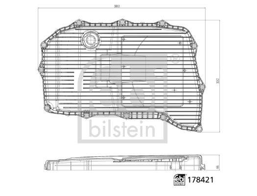 FEBI 494750 178421 FIL. ULJA MJENJA?A AUDI 178421 Q7 3.0 TDI QUATTRO 15->