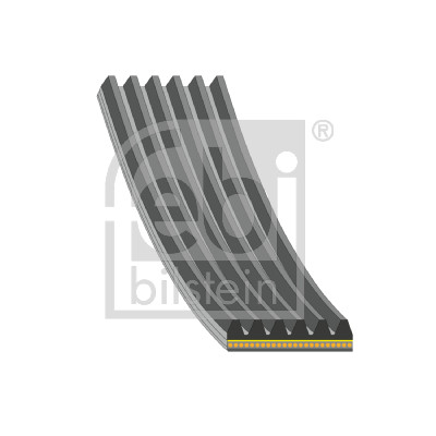 FEBI FEB182869 Hosszbordásszíj, microszíj, pótventilátorszíj