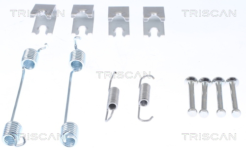 TRISCAN 458510 8105102620 - Tartozék készlet fékpofához, rugókészlet