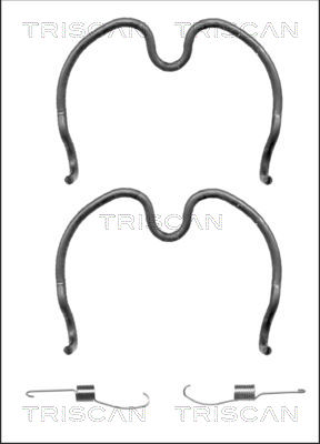 TRISCAN 8105242571T 8105242571T SET ACCESORII SABOT DE FRANA TRISCAN C
