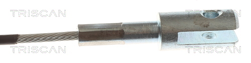 TRISCAN 228087 8140251101 - Kézifék bowden, kézifék kötél
