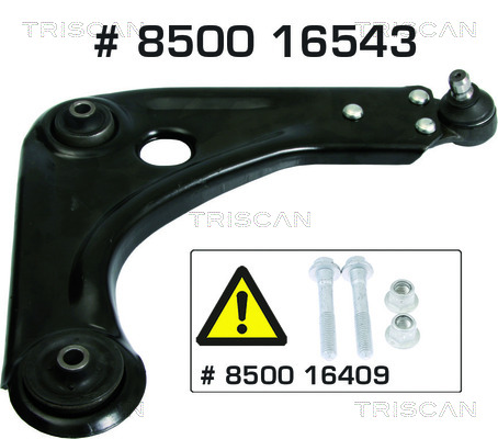 TRISCAN 850016543 lengőkar, kerékfelfüggesztés