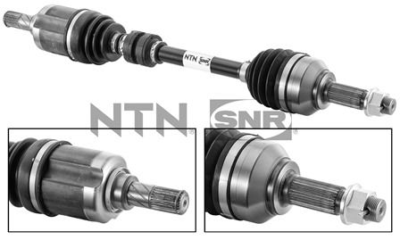 SNR SNRDK68.006 Féltengely