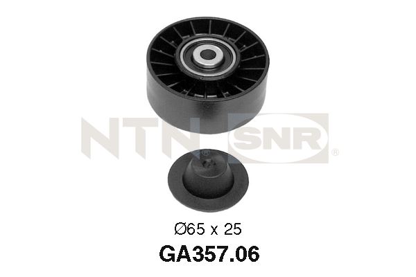 SNR 306044 GA357.06 - Vezetőgörgő hosszbordásszíjhoz