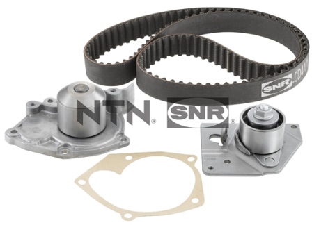 SNR 205286 KDP455.470 - Vezérlés készlet, fogasszíj szett (szíj+görgők+vízpumpa)