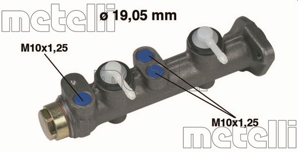 METELLI MH 05-0005 Főfékhenger