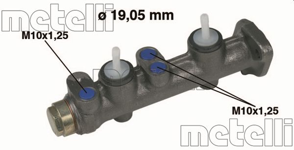 METELLI 202-009K POMPA HAM. LADA NADESCHDA/NIVA/NOVA 1,3-1,8/1,9 D