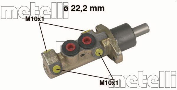 METELLI MET05-0228 Főfékhenger