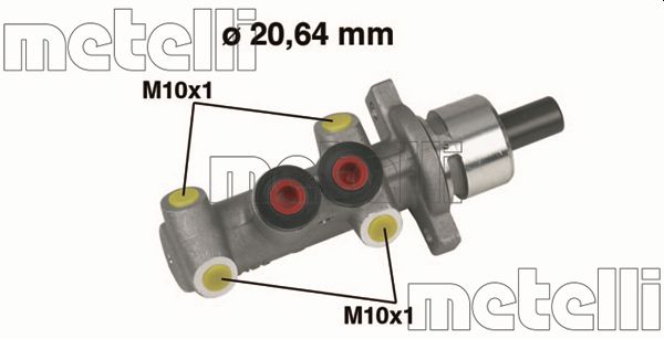 METELLI MET05-0245 Főfékhenger