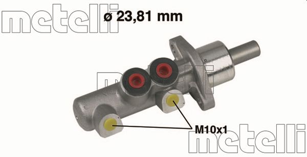 METELLI MET05-0259 Főfékhenger
