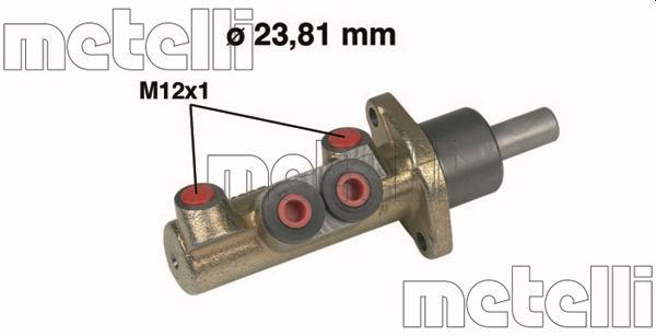 METELLI 05-0311MET Főfékhenger