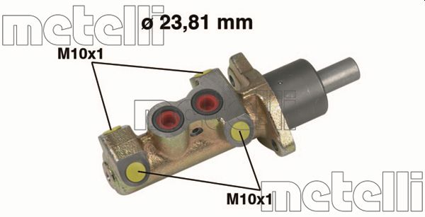 METELLI MET05-0325 Főfékhenger