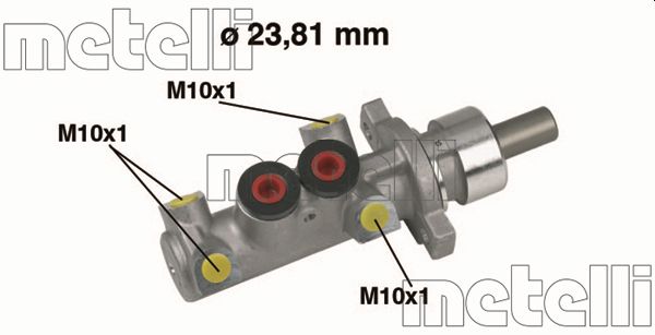 METELLI 05-0361MET Főfékhenger