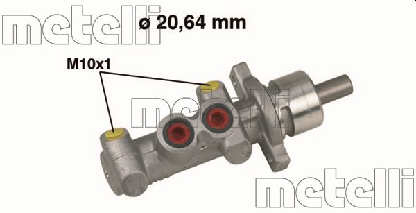 METELLI 05-0396MET Főfékhenger