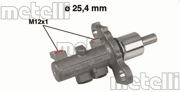 METELLI 05-0402MET Főfékhenger