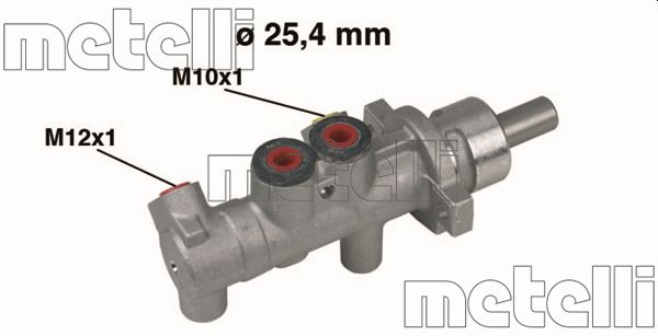 METELLI MET05-0414 Főfékhenger