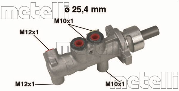 METELLI 1018891506 05-0415MET - FŐFÉKHENGER