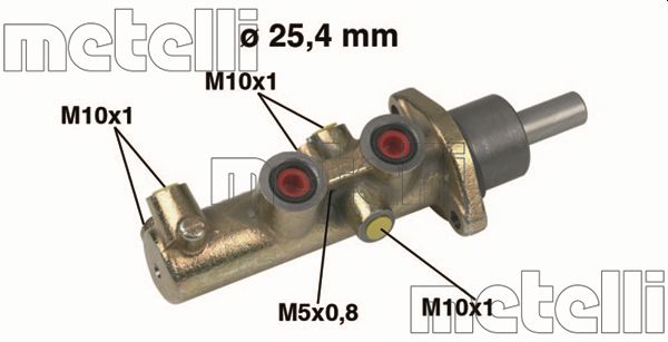 METELLI 1004040283 05-0446MET - FŐFÉKHENGER