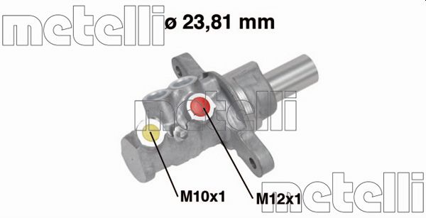 MET 05-0724MET POMPA HAM. CITROEN C4/DS4 1,2-1,6 VTI/1,6-2,0 HDI 04-