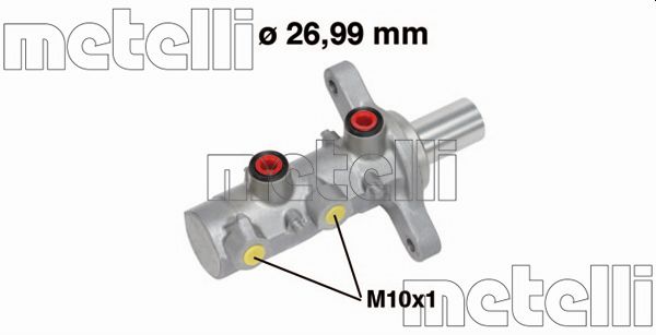 METELLI 1018891679 05-0728MET - FŐFÉKHENGER